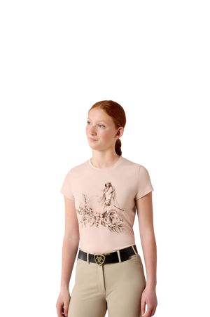Kids Ethereal S/S Equine T-Shirt-26
