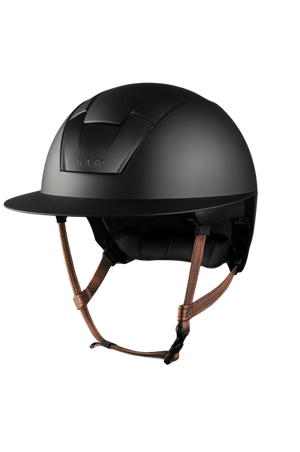 Kooki Lady Helmet/Brown Chinstrap