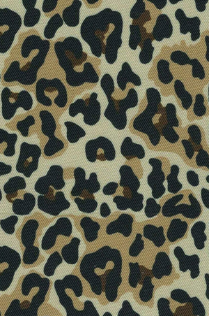 Ladies "Luna II" Black with Leopard Short Sleeve Performance Show Shirt