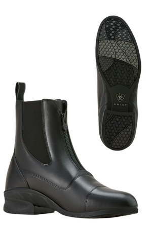 Our Heritage paddock boot is beloved for its incredible comfort, performance, and durability. So when we gave it an update, we stayed true to that original ethos. The Heritage Zip is sleek and refined, with a supple leather upper, and an all-new Duratread™ sole with rider-tested traction.
