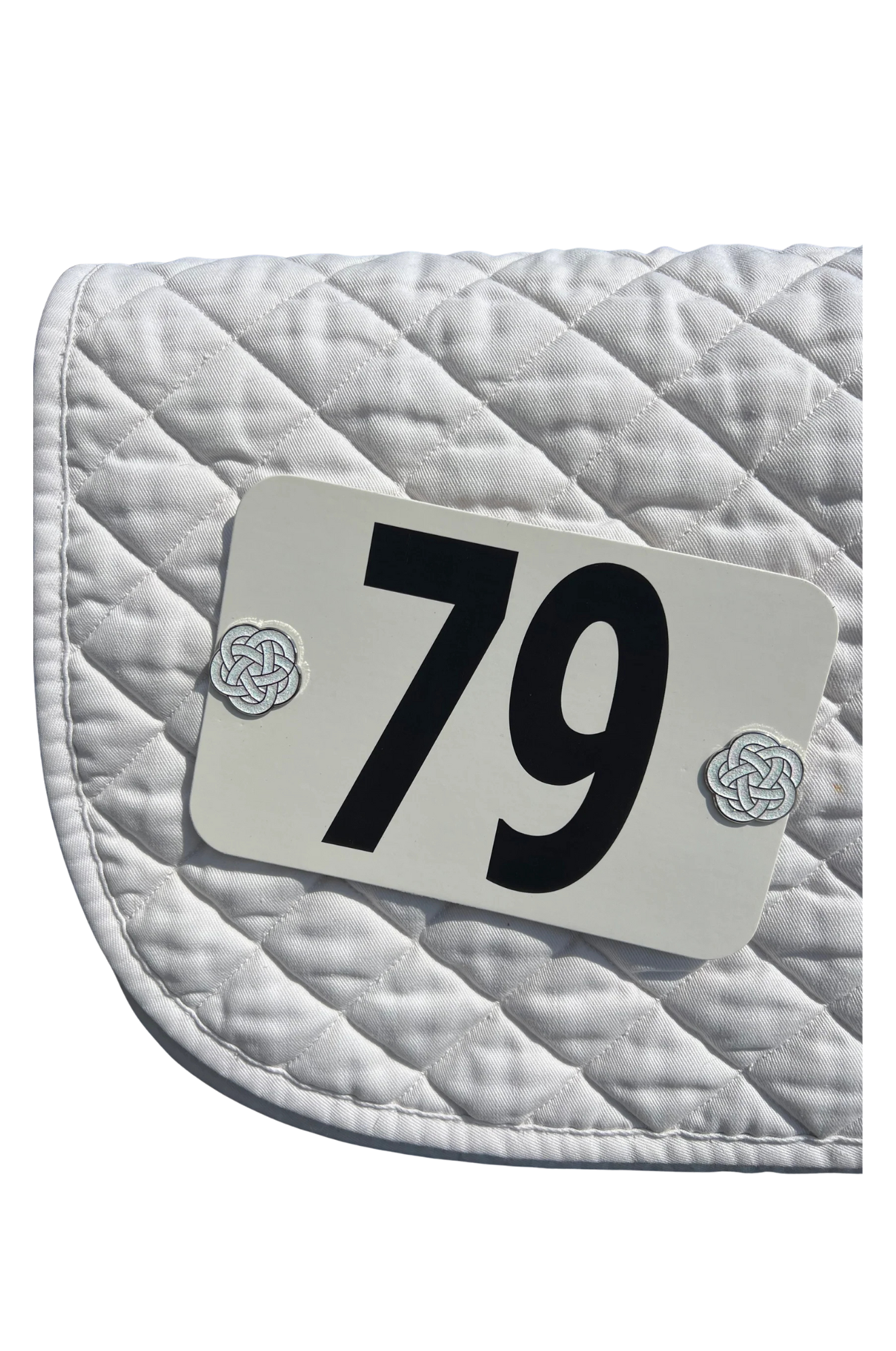 Number Pins Charms 2/Pack