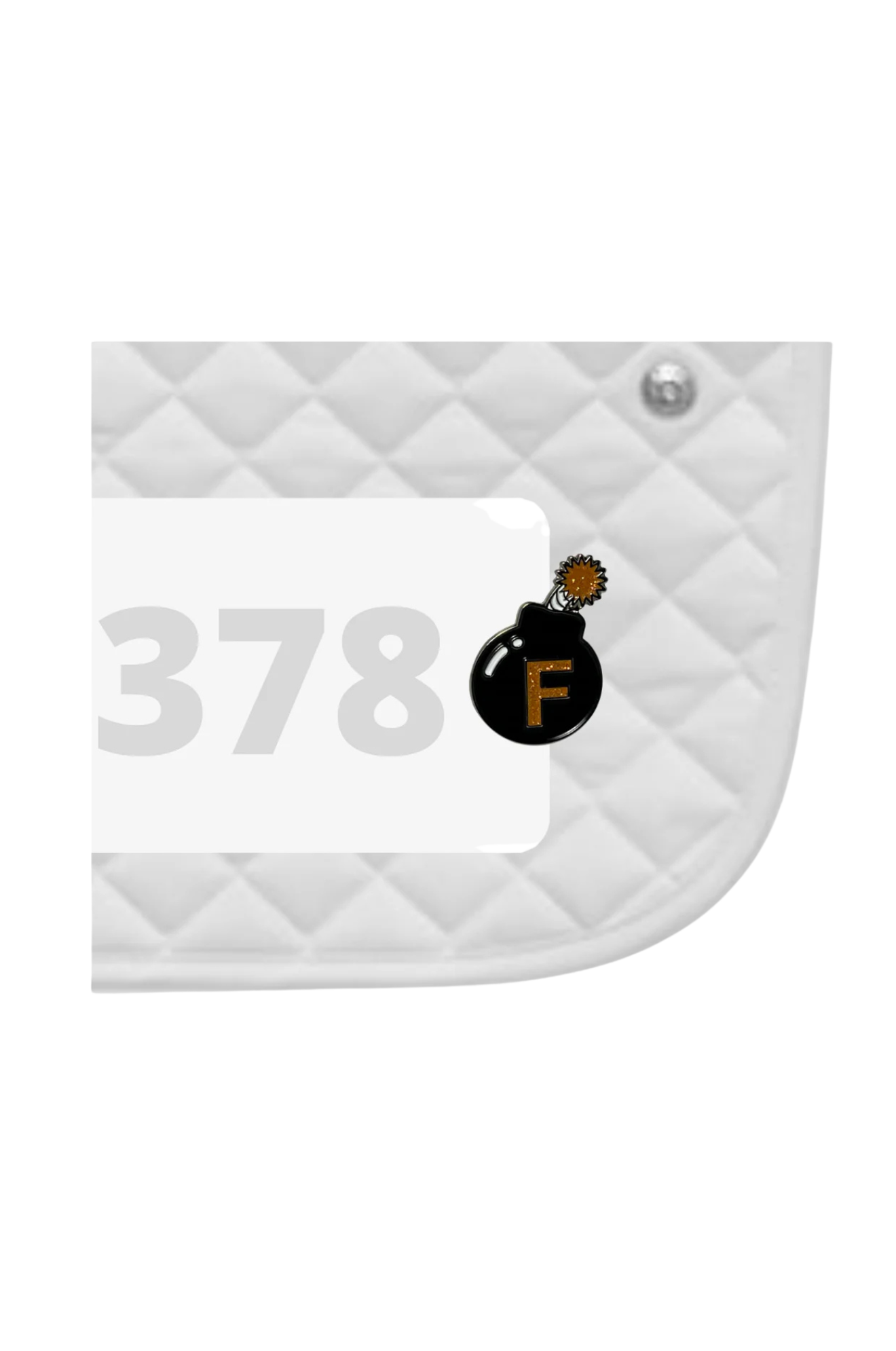 Number Pins Charms 2/Pack