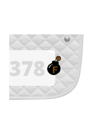 Number Pins Charms 2/Pack