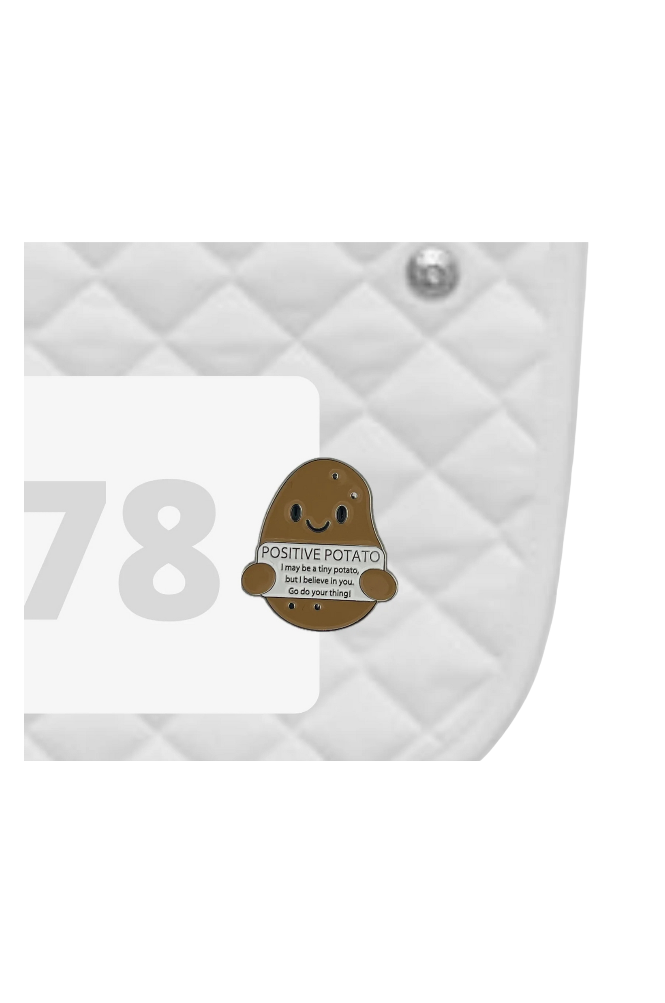 Number Pins Charms 2/Pack