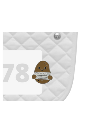 Number Pins Charms 2/Pack