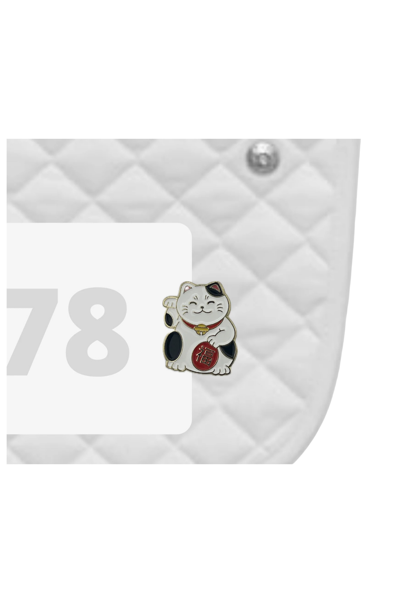 Number Pins Charms 2/Pack