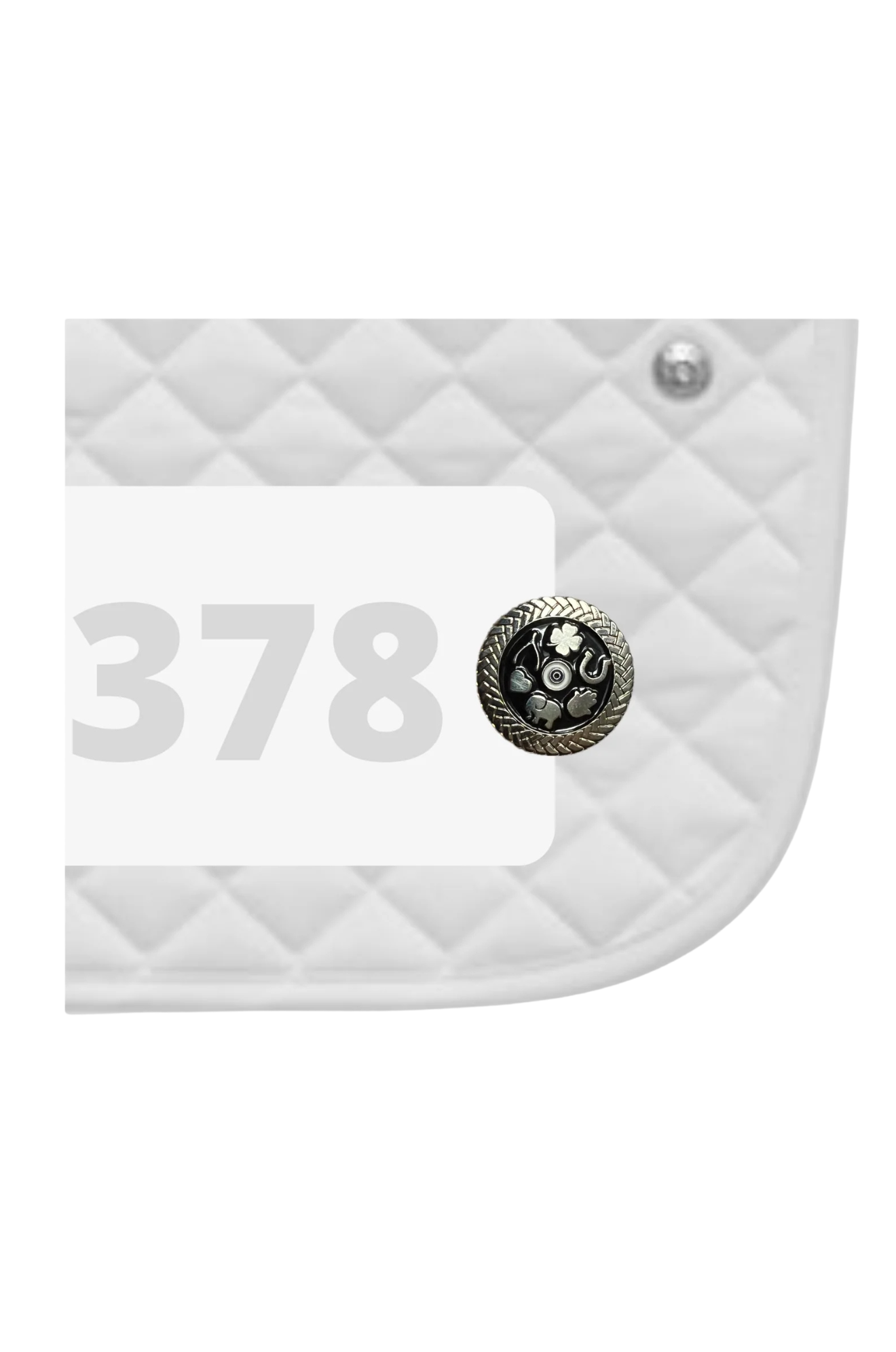 Number Pins Charms 2/Pack