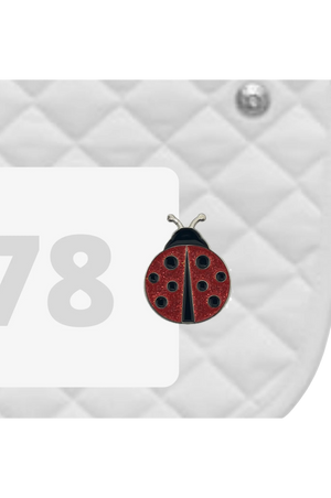 Number Pins Charms 2/Pack