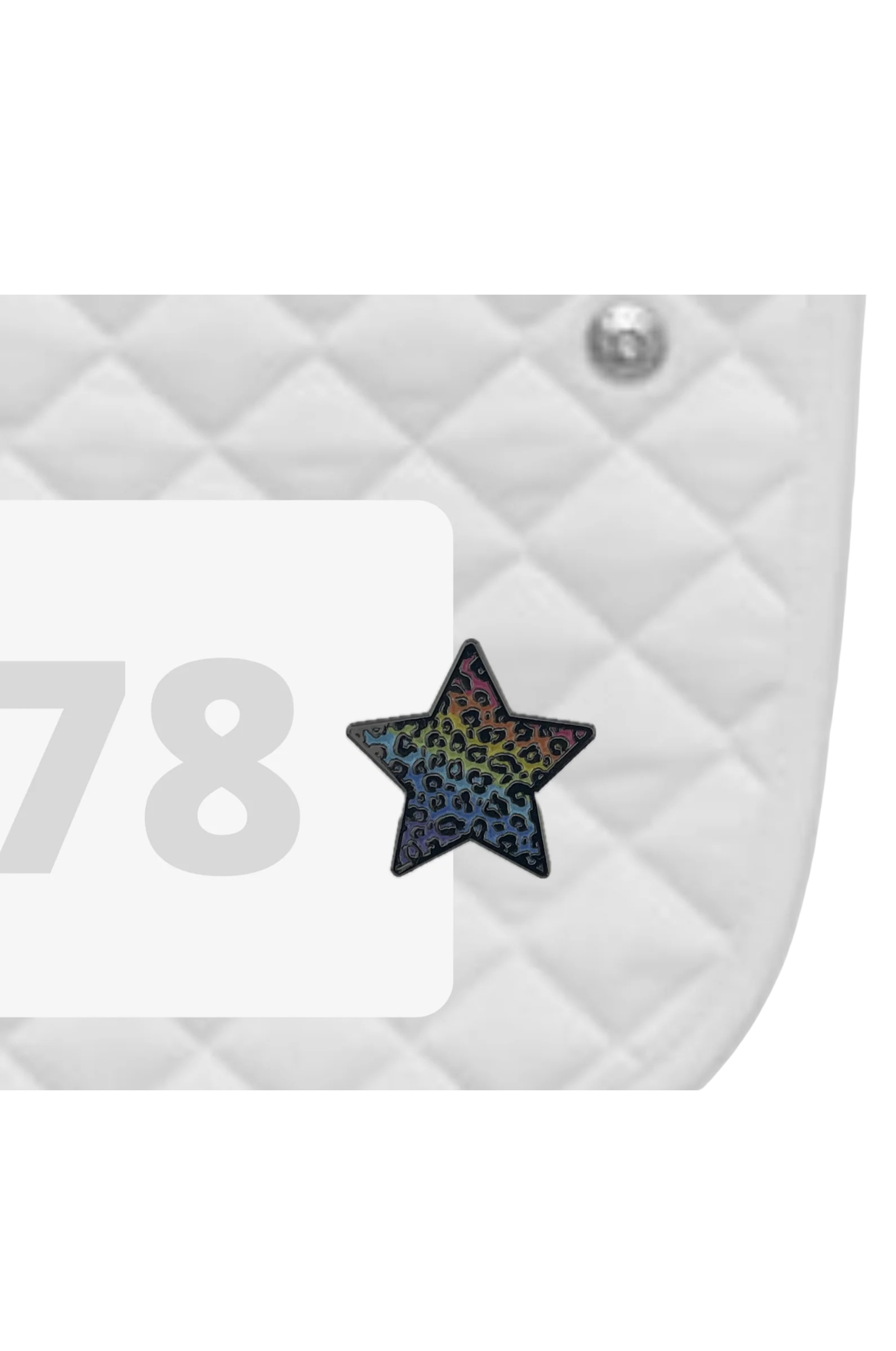 Number Pins Charms 2/Pack