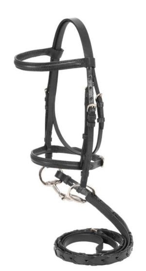 Mini Snaffle Raised Bridle