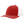 Red and white cap on a white background