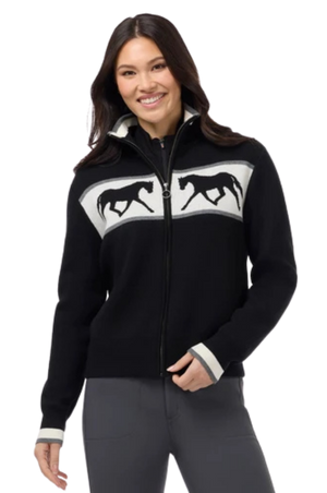 Reflections_Horse_Full_Zip_Sweater