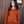 Rust with Oatmeal Trey V-Neck Sweater