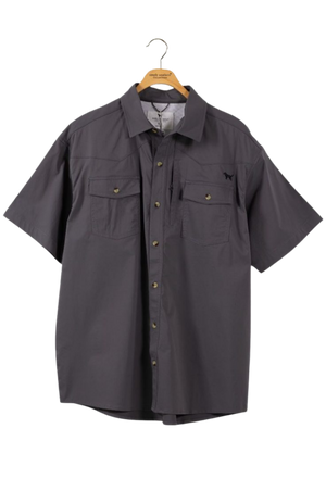 SS Mns Western Prep Quick Dry Shirt