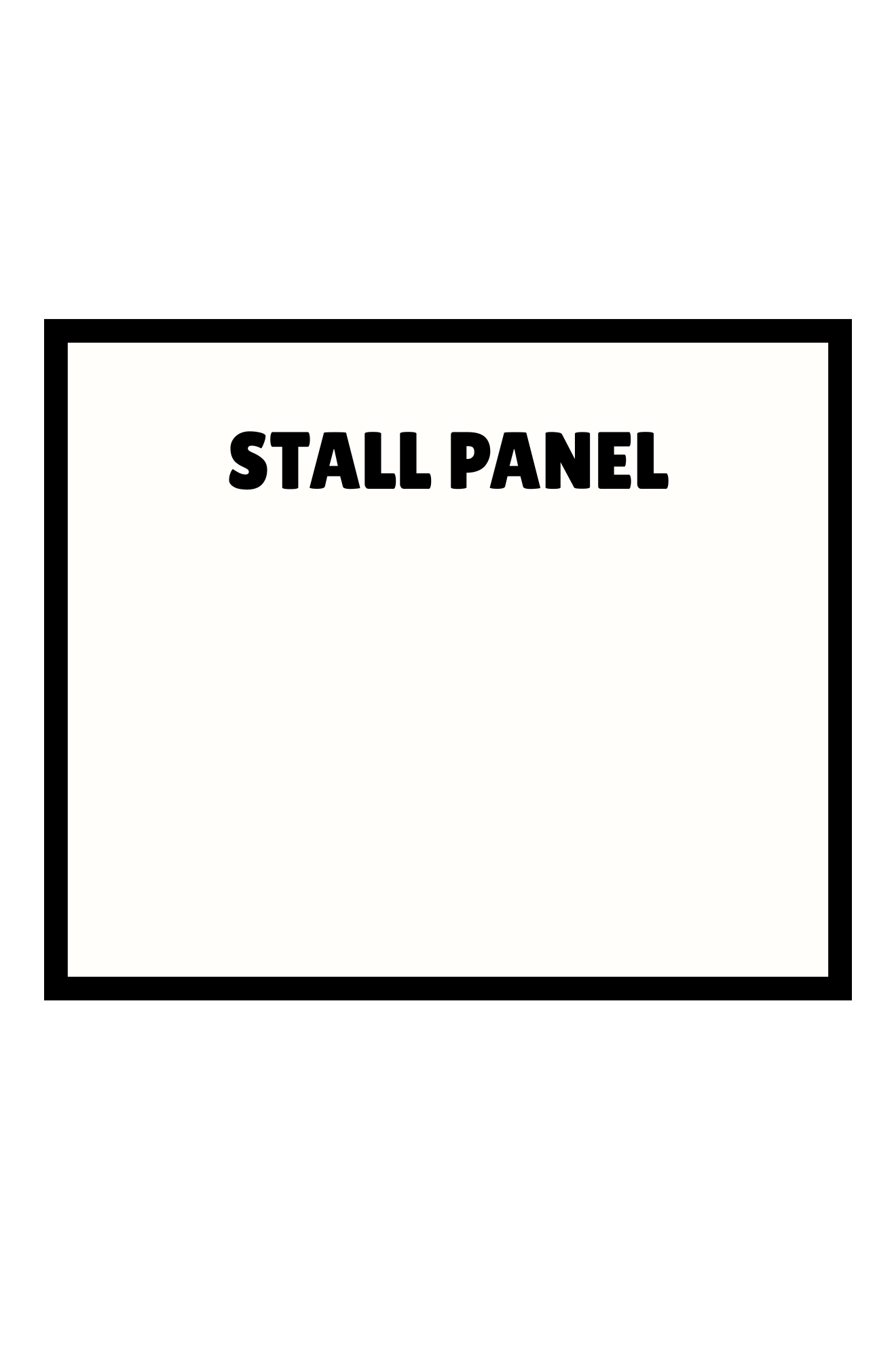 STALL PANEL