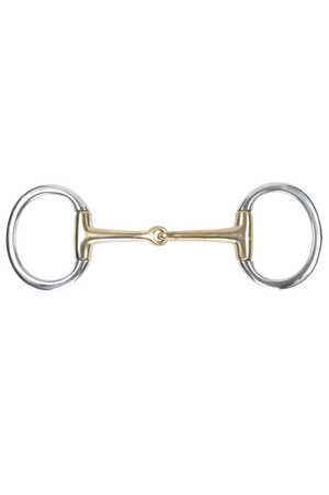 Shires Alloy Flat Ring Joint Eggbutt