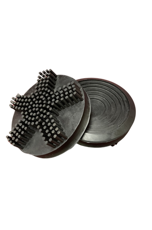 Soft Teeth Rubber Curry Comb for Horses