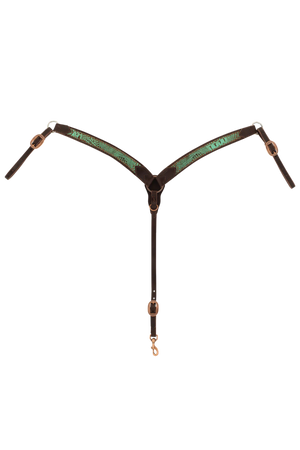 Turquoise_Croc_Contoured_Breast_Collar