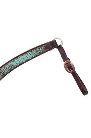 Turquoise_Croc_Contoured_Breast_Collar