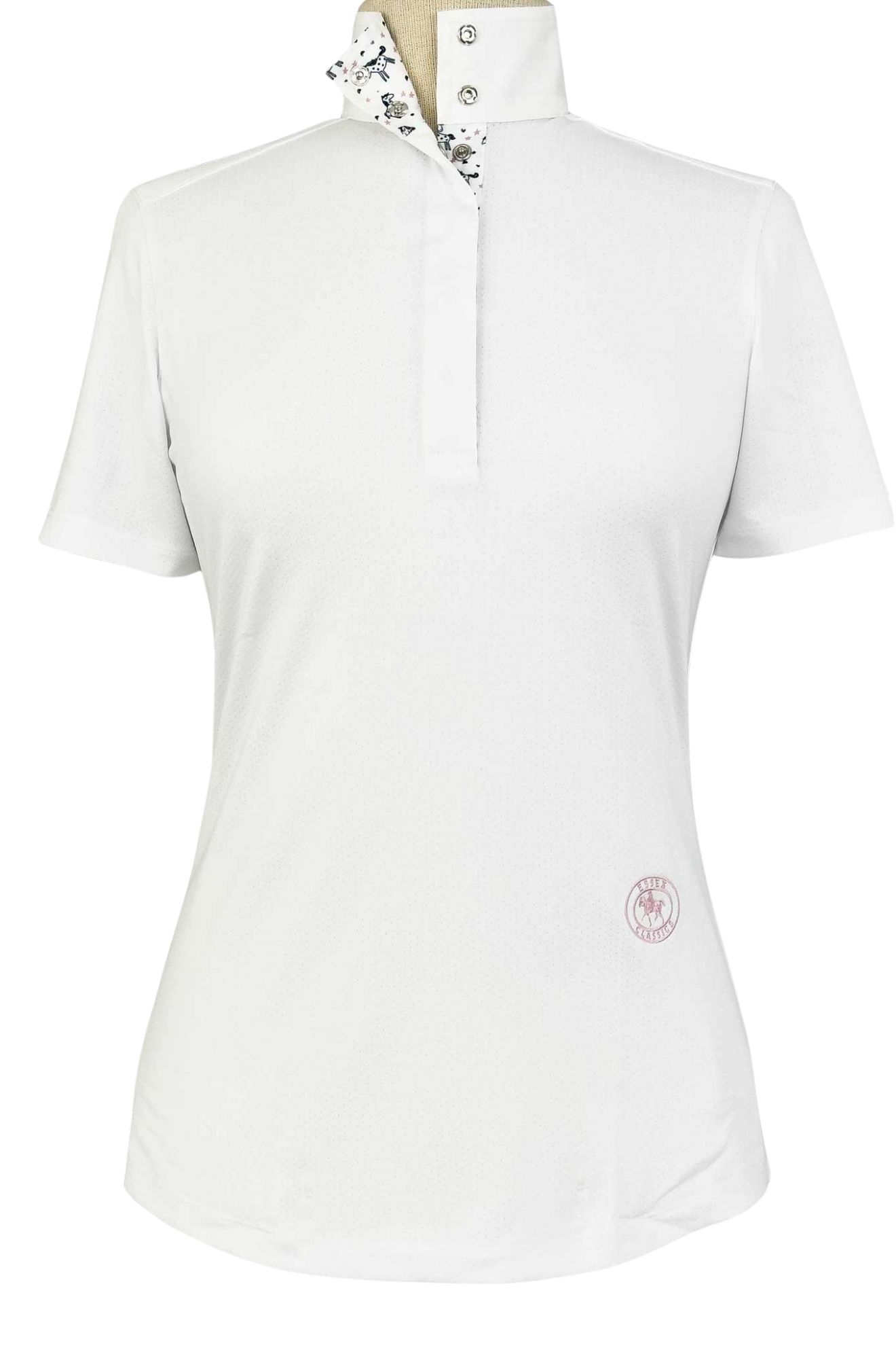 Unicorns_Girls_Talent_Yarn_Straight_Collar_Short_Sleeve_Show_Shirt