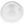A white plastic blinker replacement cup for vehicles.