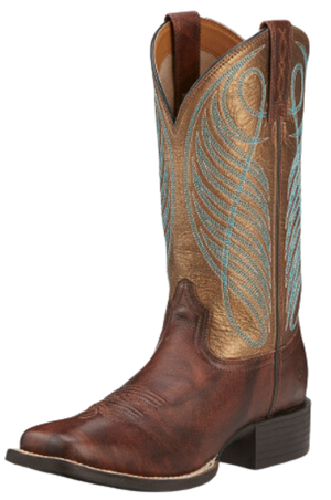 Round Up Wide Square Toe