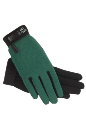 A pair of all-weather gloves for women.