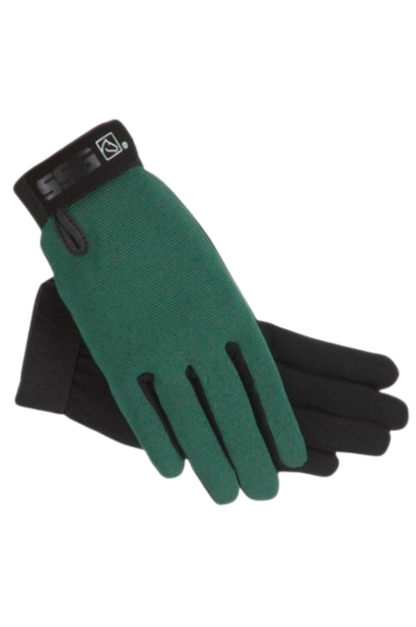 A pair of all-weather gloves for women.