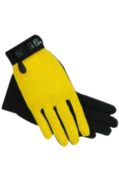 A pair of all-weather gloves for women.