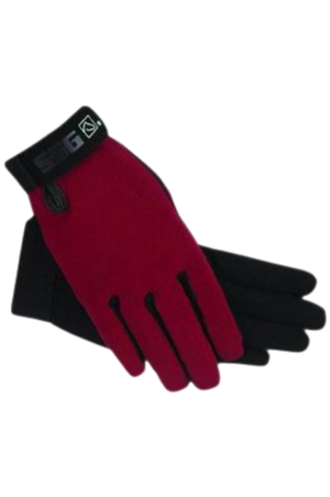A pair of all-weather gloves for women.