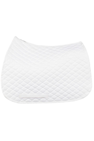 TuffRider basic pony saddle pad with diamond quilting and a flannel underside.