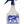 A set of three 36 oz. PVC spray bottles with adjustable nozzles.