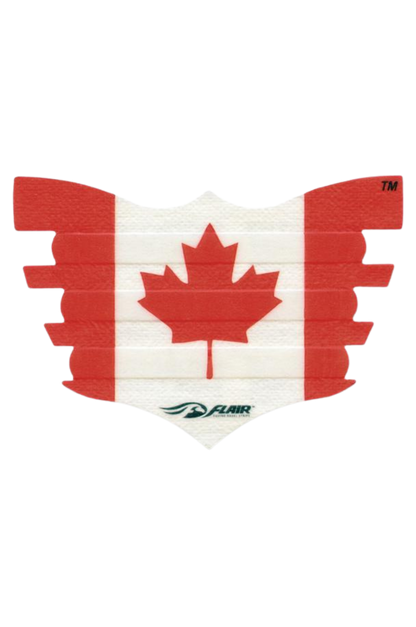 A single black FLAIR nasal strip designed for horses, showing the textured adhesive surface.