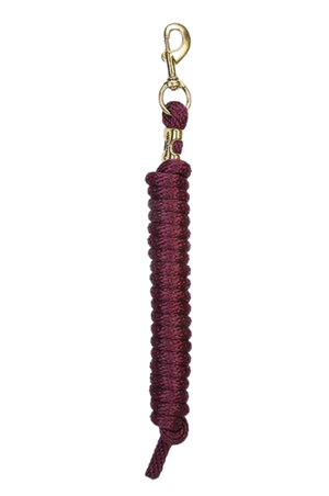 Poly Nylon Lead Rope With Solid Brass Snap