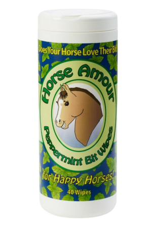 Horse Amour Peppermint Bit Wipes
