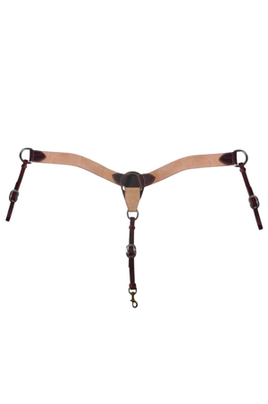 Contoured Rough-Out Breast Collar
