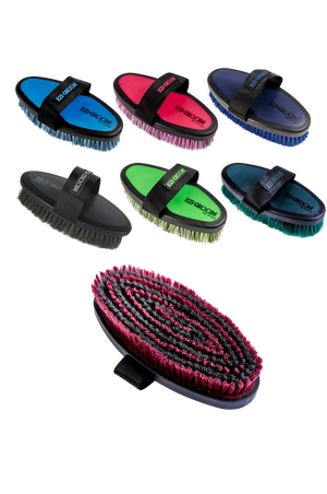 Ezi-Groom Grip Body Brush Assorted