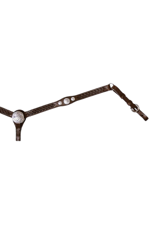 Circle Y Flared Diamond S Show BreastcollarDISC