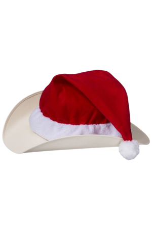 Santa Helmet/Hat Cover