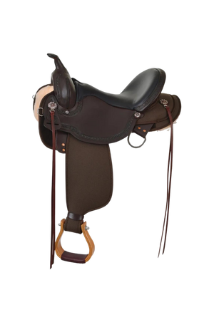 Circle J Cordura/Leather Trail Saddle
