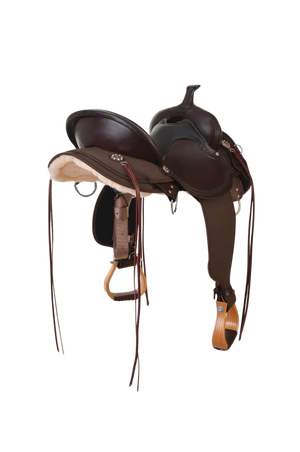Circle J Cordura/Leather Trail Saddle