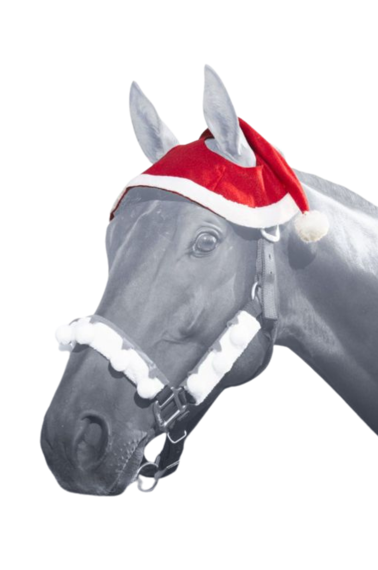 SANTA 2 EAR HORSE HAT