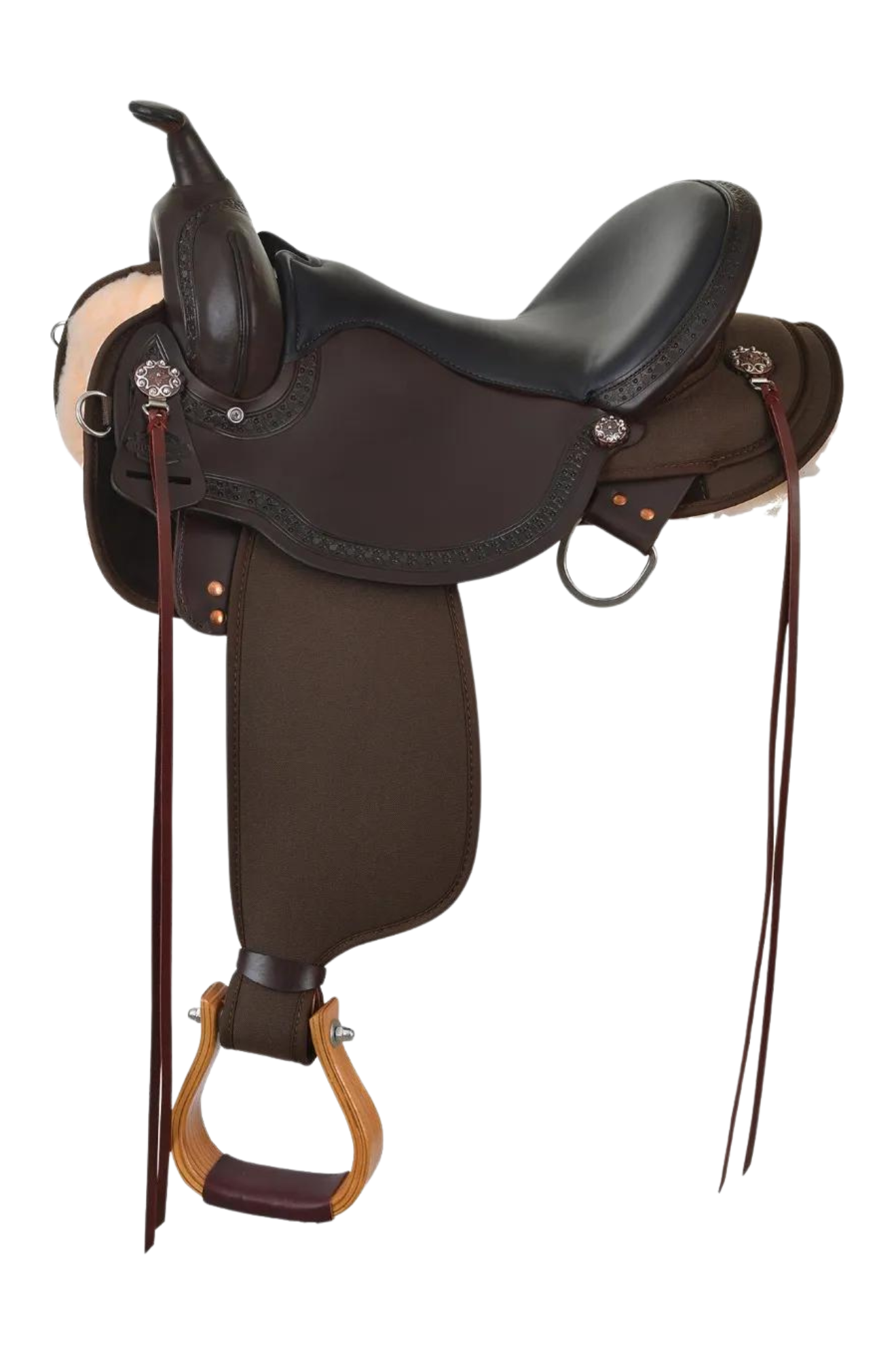 CIRCLE Y ROSEBUD CORDURA TRAIL SADDLE