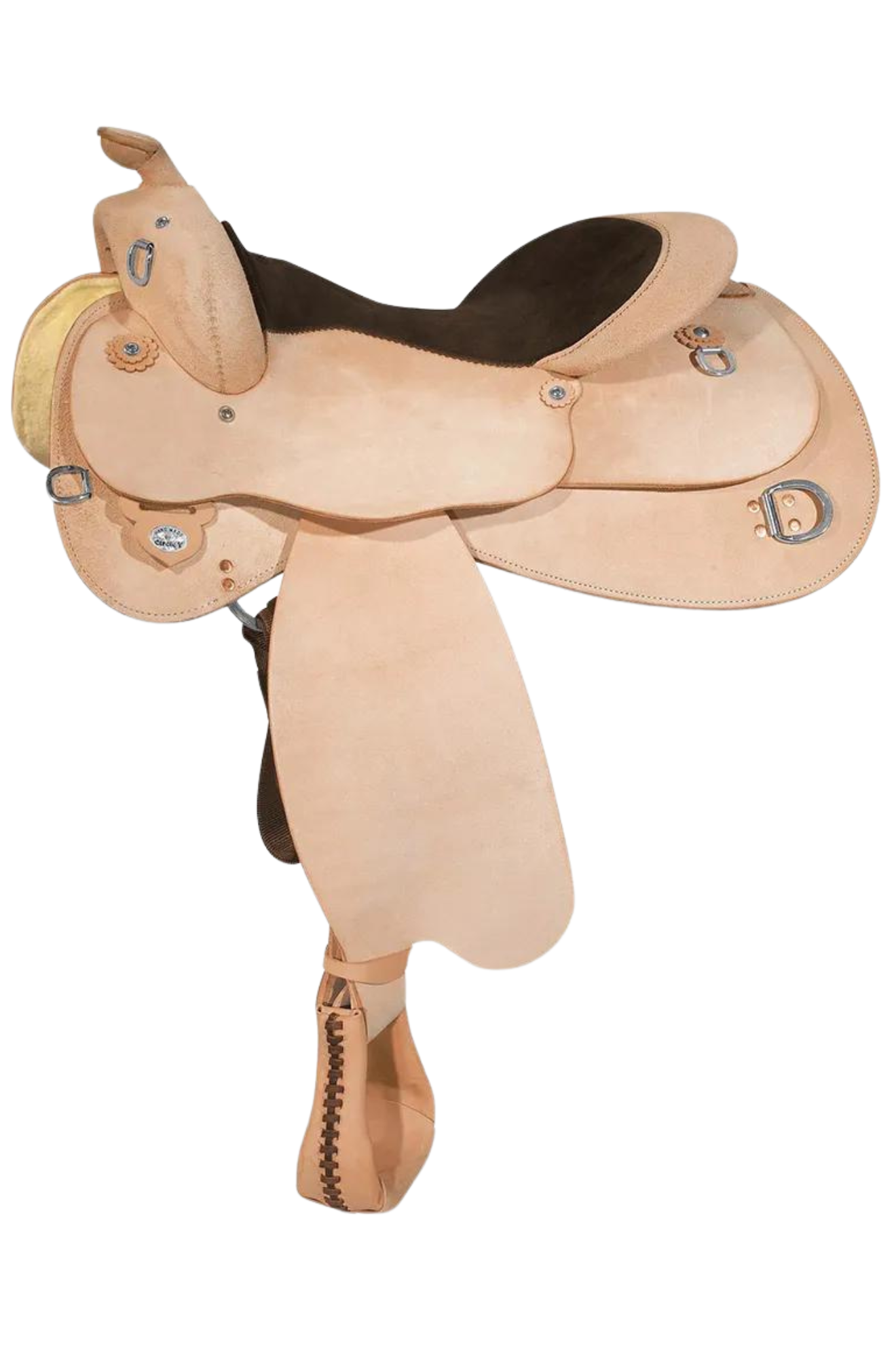 CIRCLE Y ROUGHOUT TRAINER SADDLE