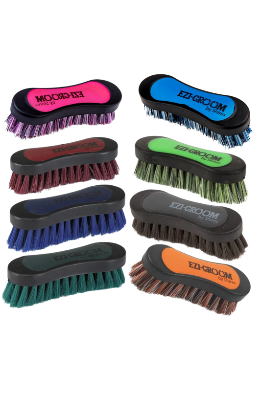 EZI-GROOM GRIP FACE BRUSH ASSORTED