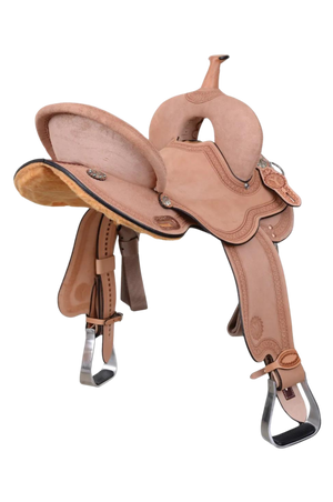 Circle Y Windsor Barrel-Diamond Waffle
