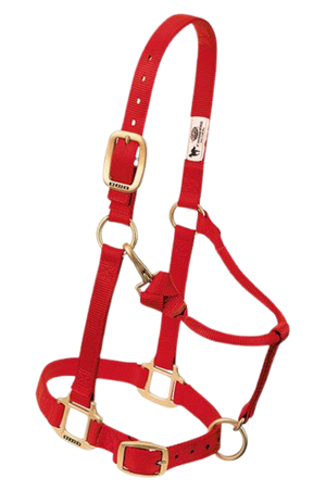 Weaver Nylon Adjustable Chin w/Snap Halter
