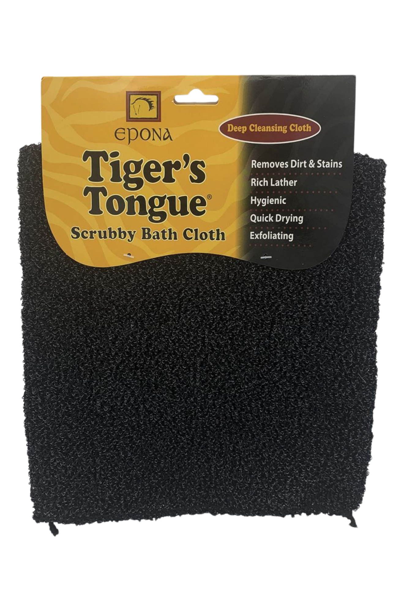 TIGER'S TONGUE SCRUB BATH CLOTH