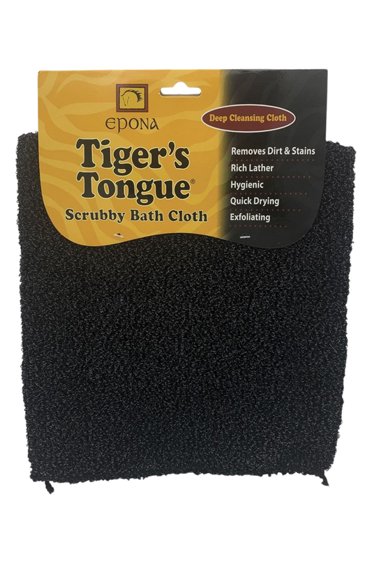 TIGER'S TONGUE SCRUB BATH CLOTH