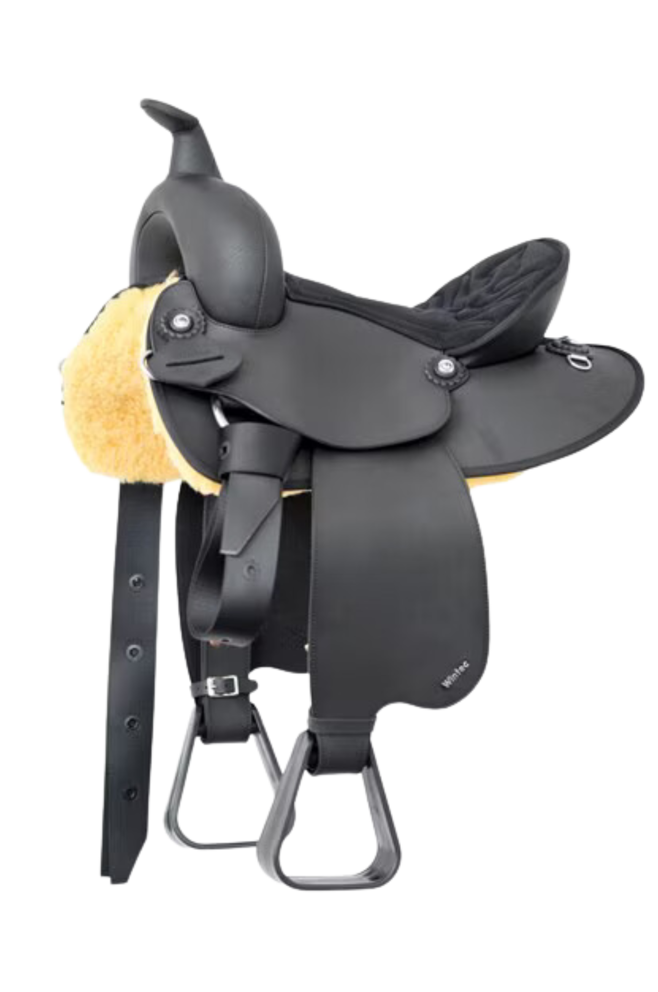 WINTEC KIDS WESTERN SYNTHETIC SADDLE – Tack Shack Of Ocala